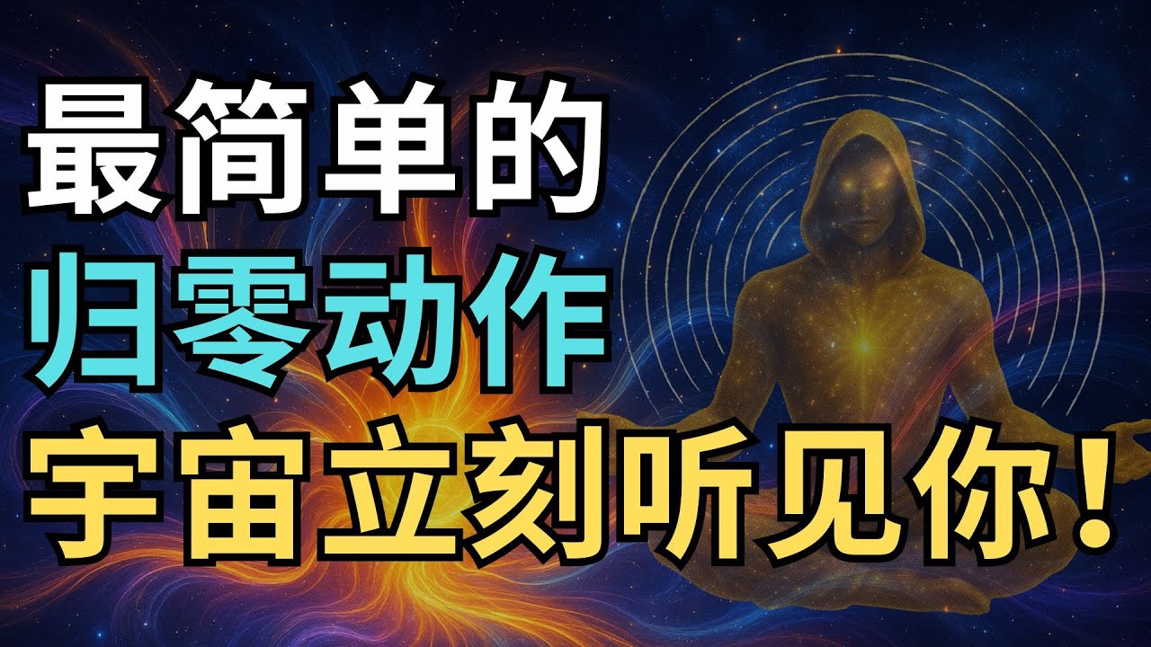 轻松同步宇宙能量！| 最简单的归零动作，让宇宙立刻听见你 | 觉行致富 Awaken & Abundant