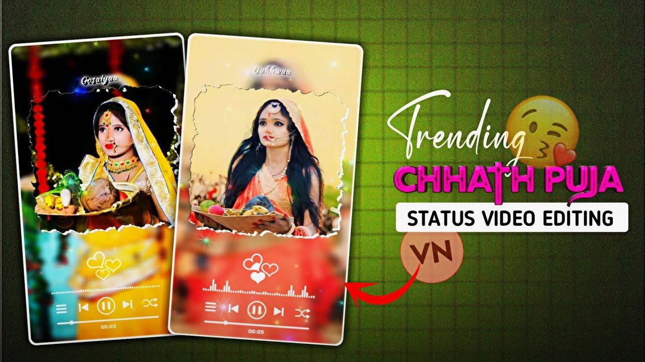 New Trending Chhath Puja Status Video Editing | Chhath Puja Editing Tutorial in Vn App