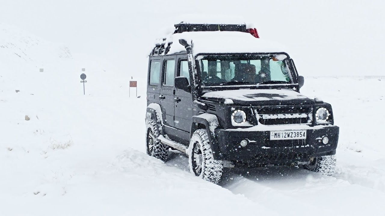 Force Gurkha | Winter Spiti | Solo Expedition | Snowstorm #forcegurkha #forcegurkha4x4x4
