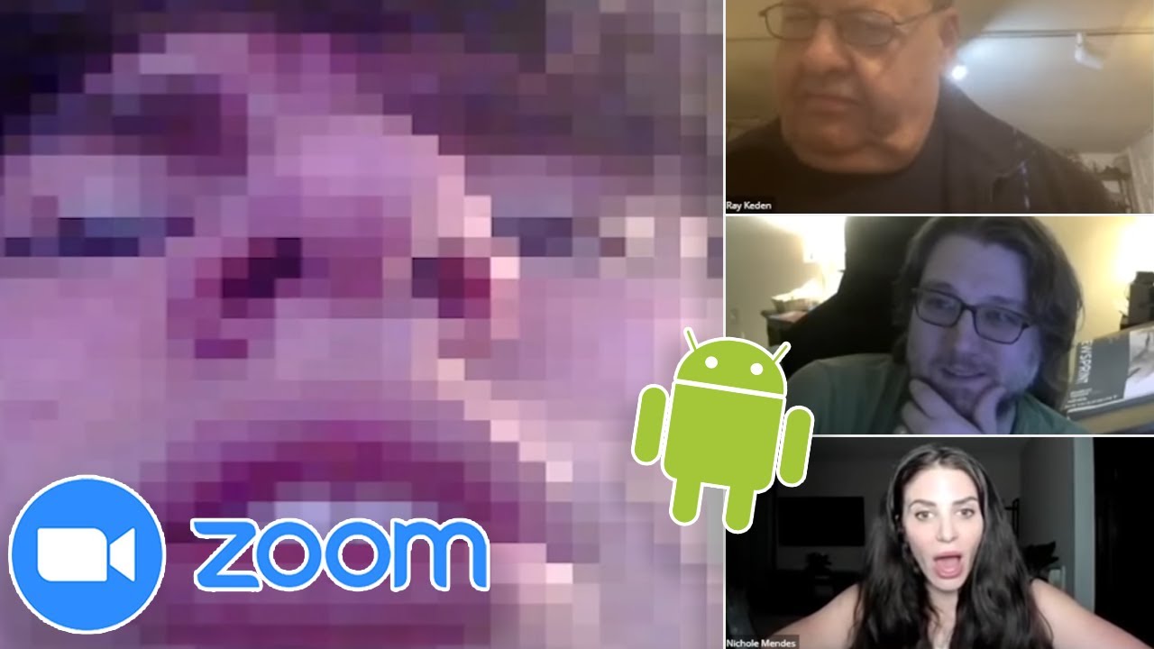 Троллинг на занятиях по Zoom... Но у нас есть АНДРОИДЫ