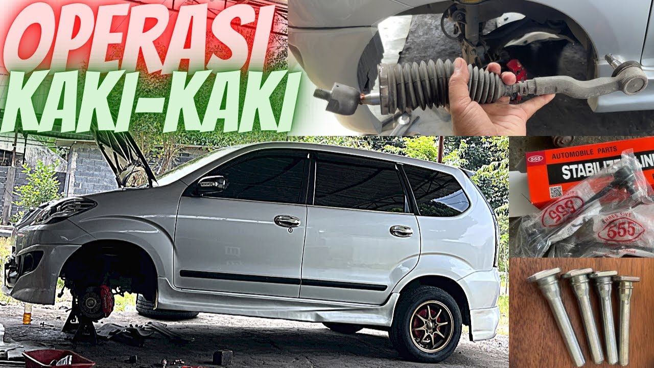 PENYEBAB RODA DEPAN AVANZA BUNYI  GLUDHUK” #avanza #tierod #balljoint #stabilizer #bushing #toyota