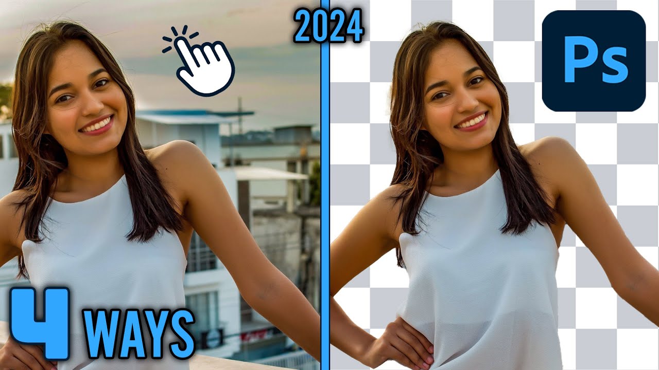 4 лучших способа быстро удалить фон в Photoshop (2024)