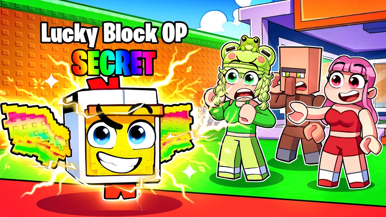 Devenir un Lucky Block Niveau MAX dans Roblox...