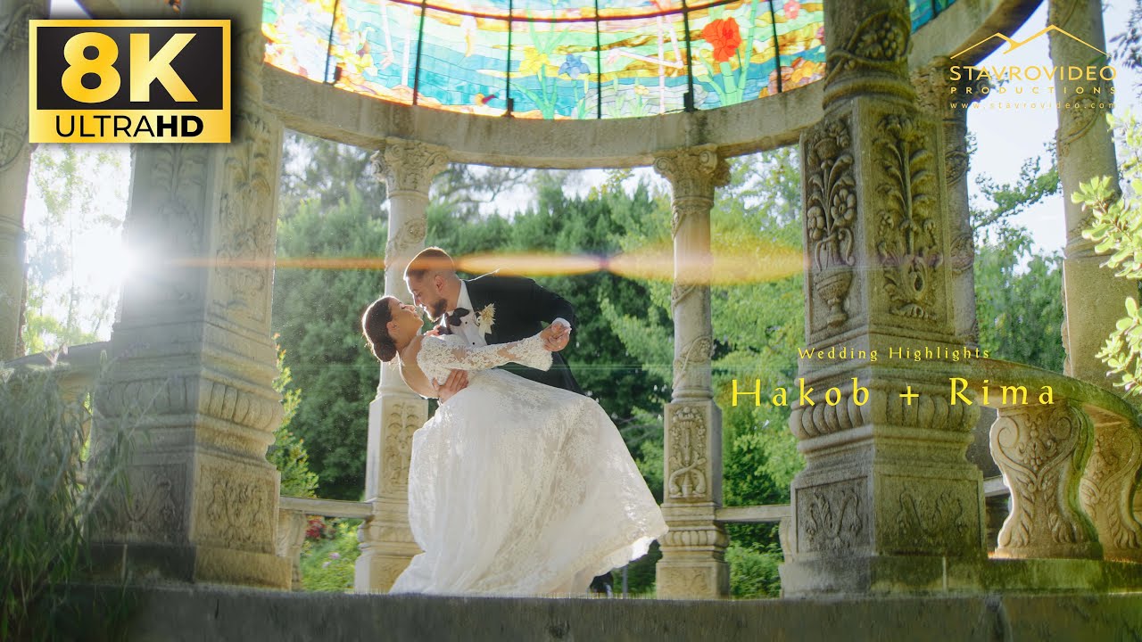 Свадьба Акопа и Римы: лучшие моменты в формате 8K UHD в церкви Renaissance Hall St Garabed Church...
