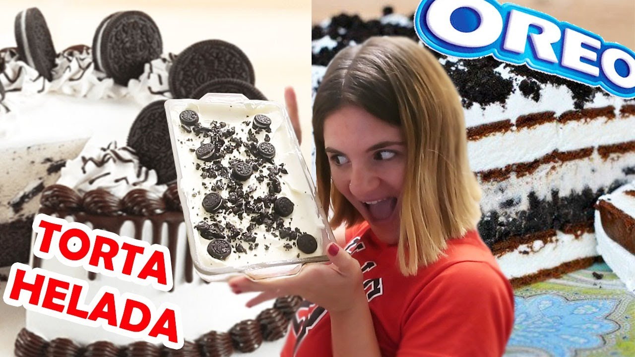 HAGO UNA TORTA HELADA OREO