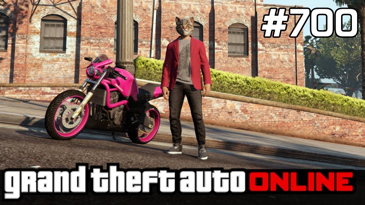 GTA 5 PC Online Po Polsku [#700] Prawie DZIKIE STUNTY /z Bertbert