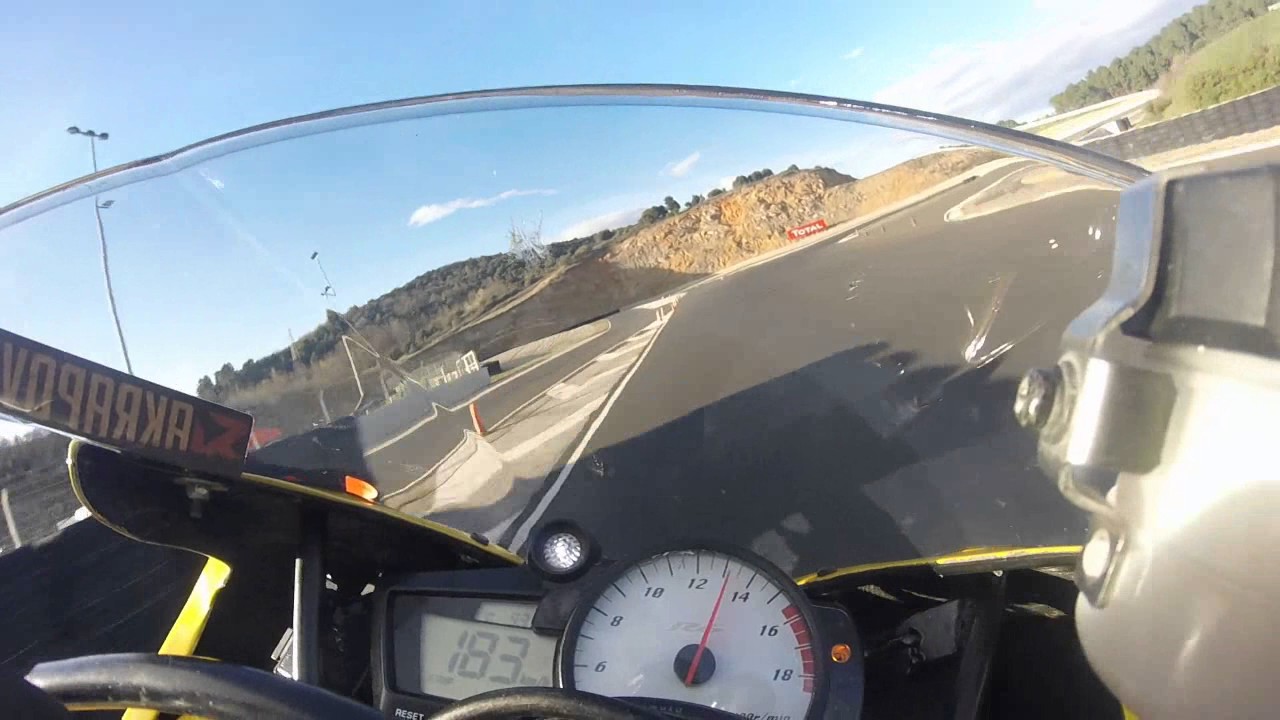 Circuit Alès Dimanche 19 Mars 2017 Session intermédiaire Yamaha R6 2003