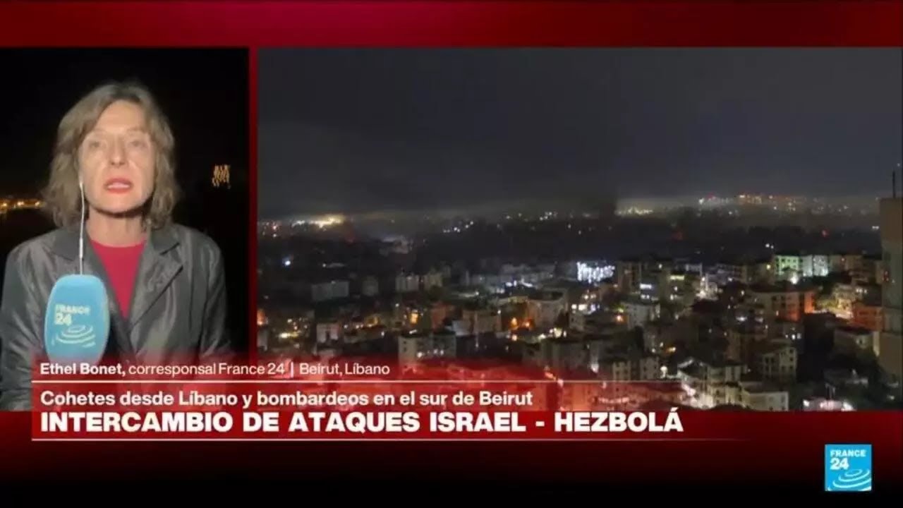 Informe desde Beirut: intercambio de ataques entre Israel y Hezbolá • FRANCE 24 Español