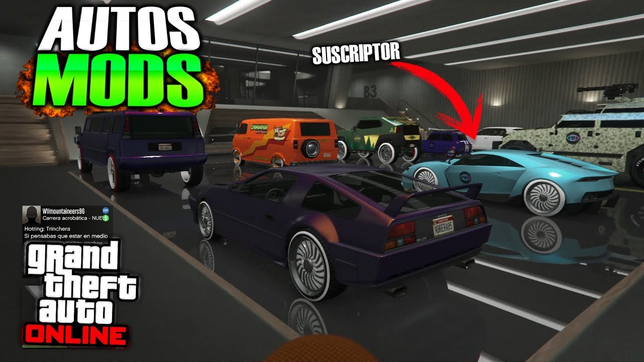 Un SUSCRIPTOR NOS MUESTRA SUS AUTOS MODS en GTA 5 ONLINE ¡SON INCREIBLES! #1 EPISODIO