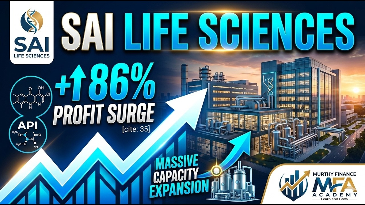 Sai Life Sciences: The Next Big CRDMO Powerhouse? 86% Profit Surge & Massive Capacity Expansion!