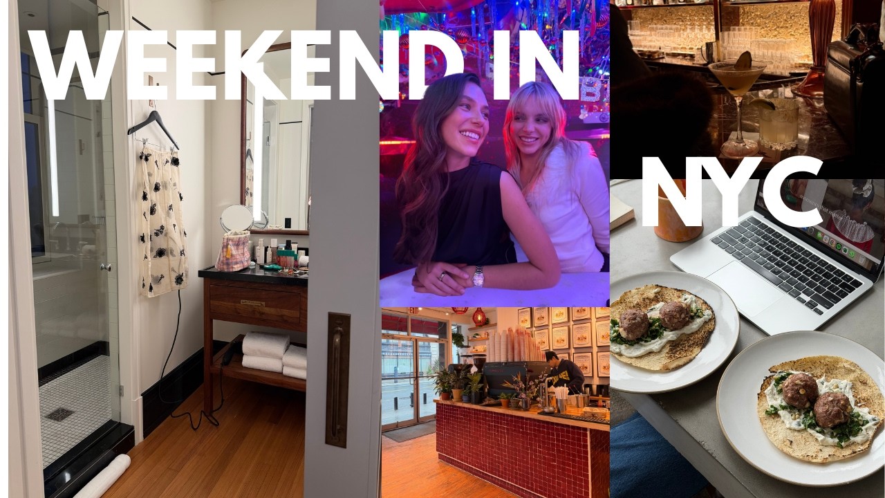 Weekend in NYC: staycation in the city, my little sister's birthday & a snow day
