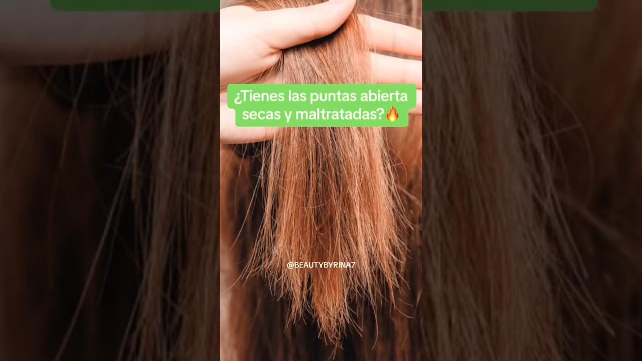 Tienes las puntas abiertas, secas y maltratadas? #hair #cabello #cabellomaltradado