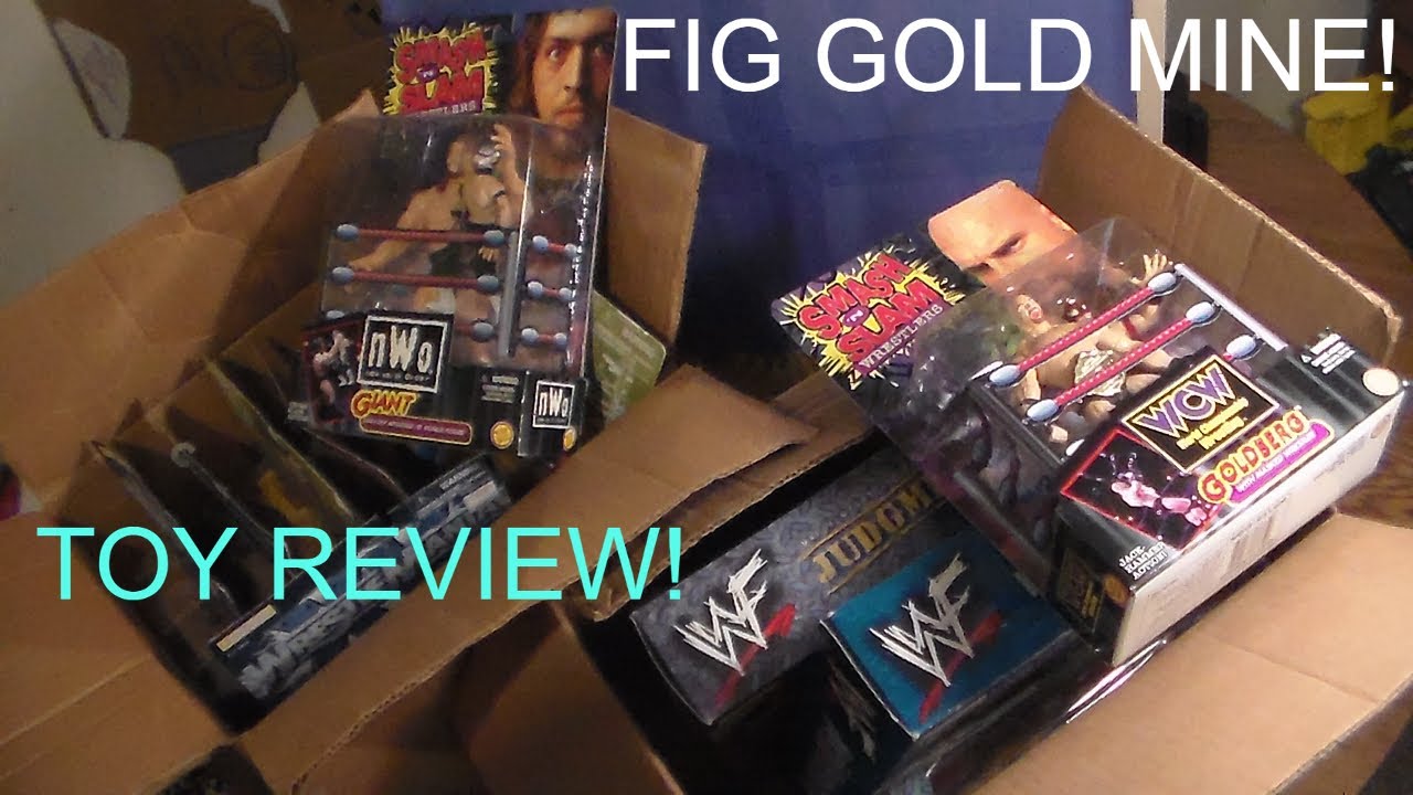 HUGE WWF WCW ACTION FIGURE TOY HAUL!