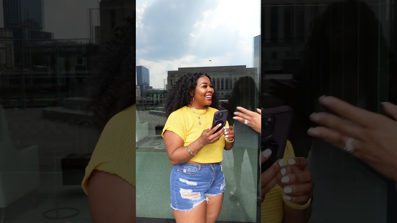 GRWM for a CONTENT DAY 💛🤍 #contentday #heatlesshairstyles #photoshootideas #blackgirlsrock