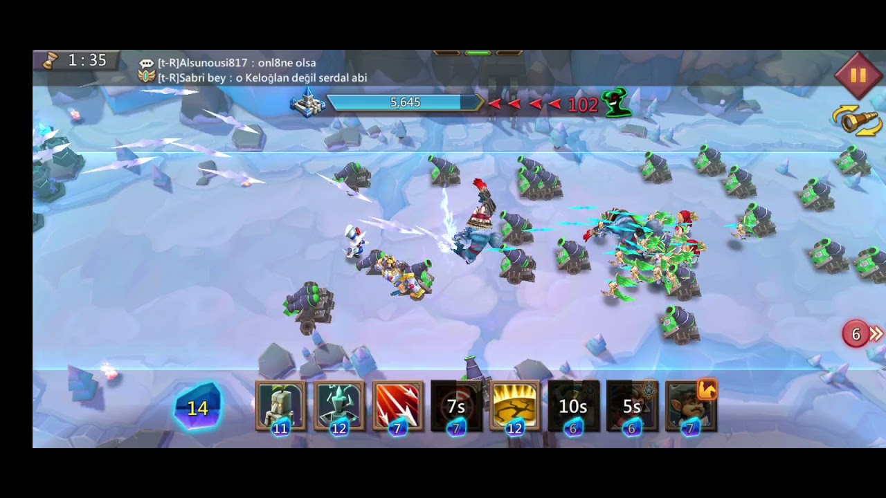Lords Mobile Vergeway Chapter 10 Stage 5 sınıryolu 10.bölüm 5.aşama