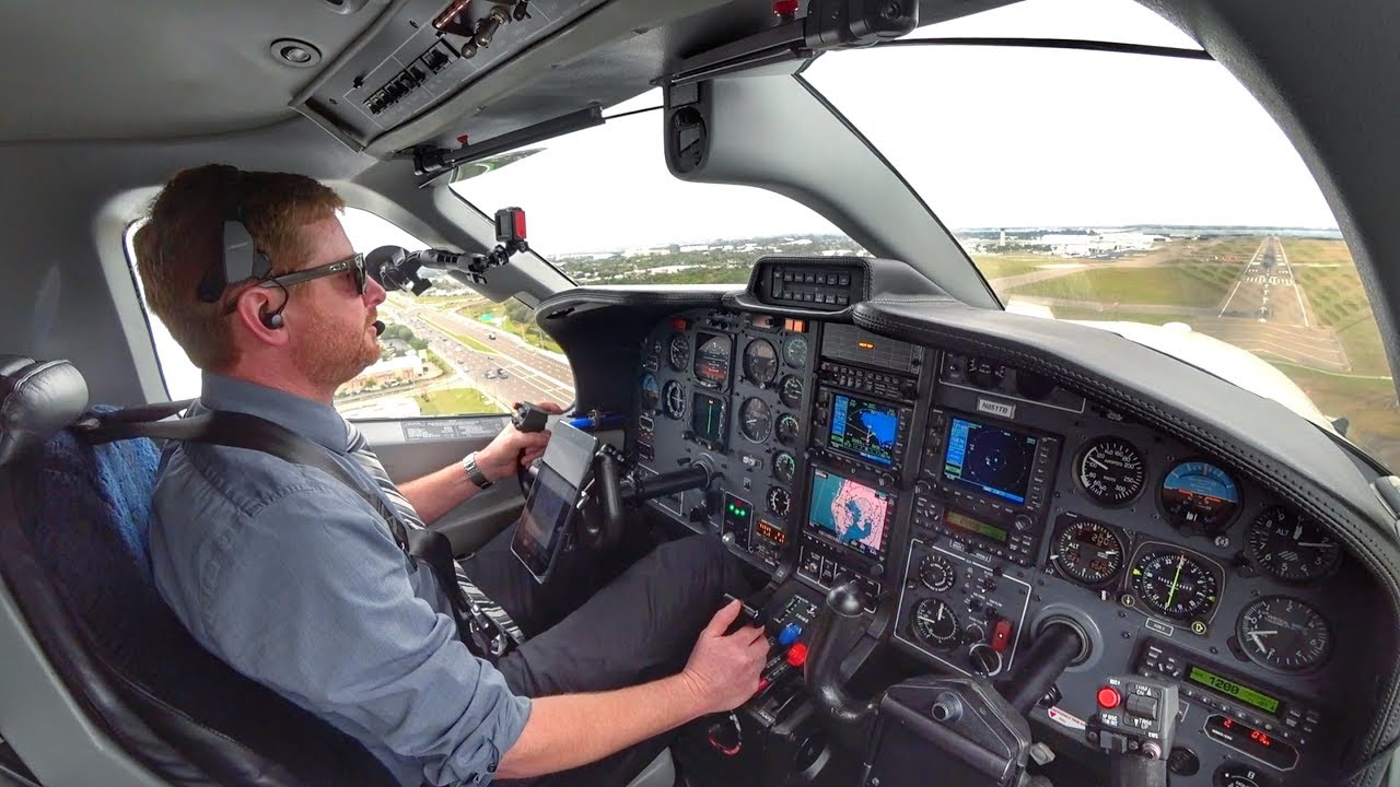 The Tampa Transition!   Single Pilot IFR Flight in Busy Airspace