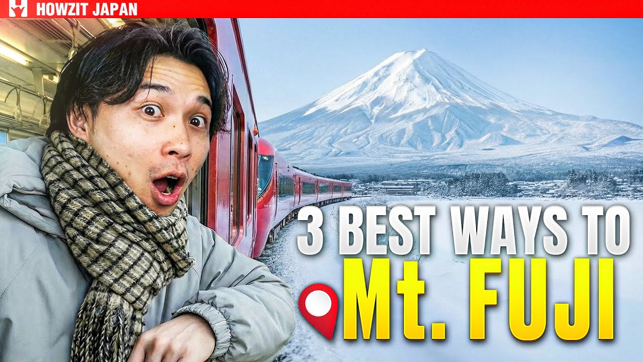 Tokyo to Mt. Fuji Day Trip: 3 Ways Compared (Train, Bus, Private Tour)