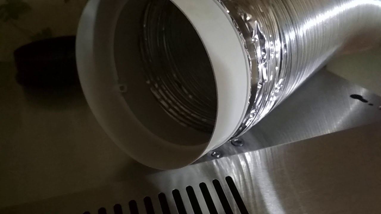 Работа вытяжки Ventolux Parma 60inox (часть2)