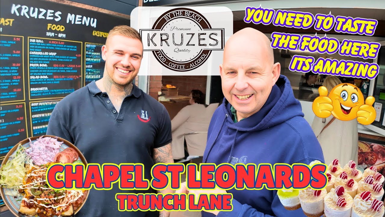 You Must Try The Food At KRUZES - Chapel St Leonards - Its Amazing