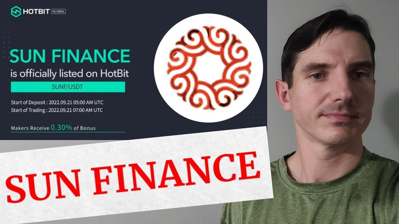 $SUNF - SUN FINANCE TOKEN CRYPTO COIN ALTCOIN HOW TO BUY NFT NFTS BSC ETH BTC NEW SUNF HOTBIT TRADE