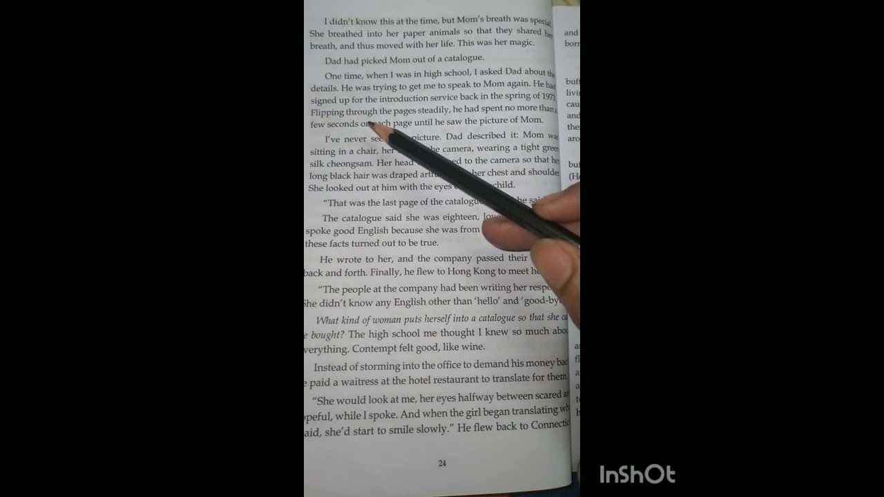The paper menagerie PART 1 #isc #class11 #english #2023