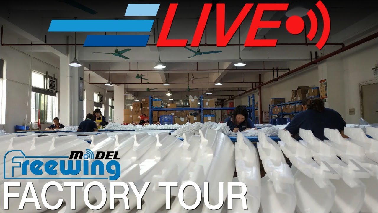 Freewing Factory Tour - Motion RC Live Ep. #15