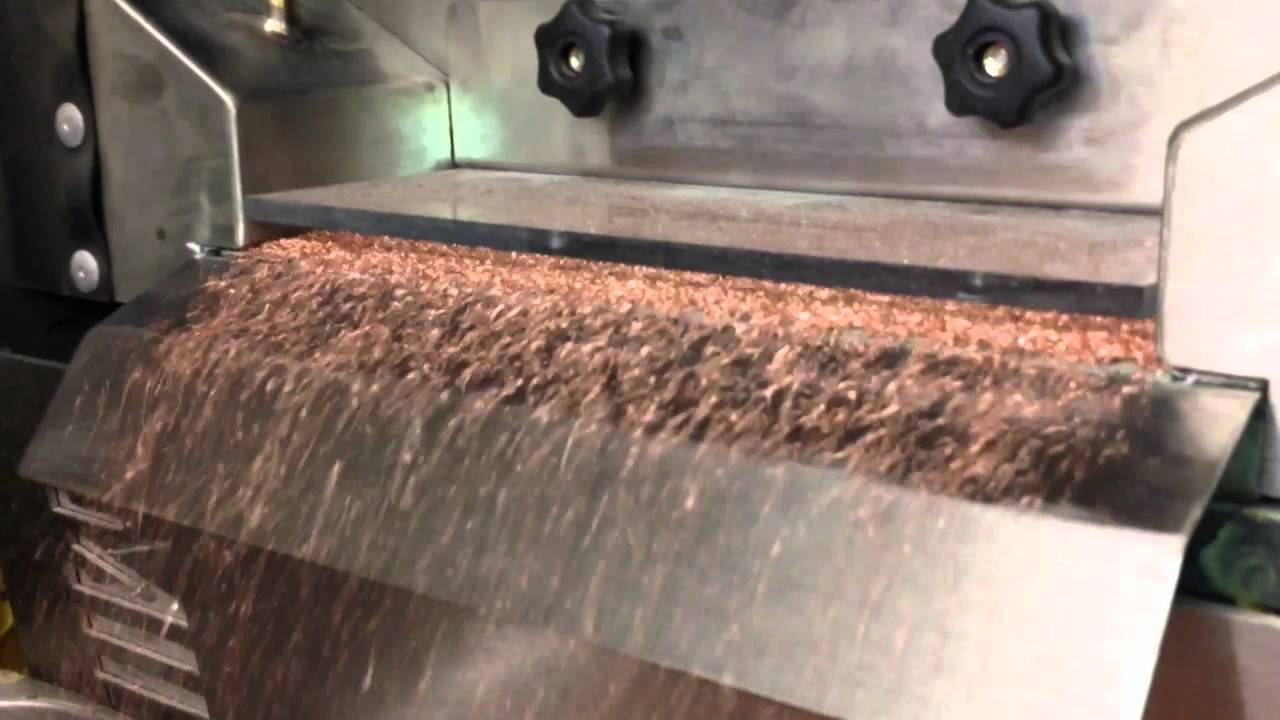 Copper Cable Recycling Stand alone Dry SEPARATION TABLE cablerecycling.com (not water)