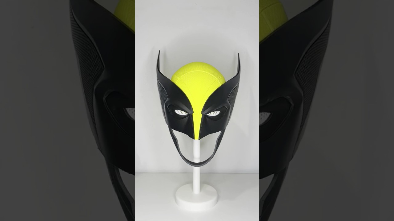 Casque de Wolverine imprimé en 3D ! 