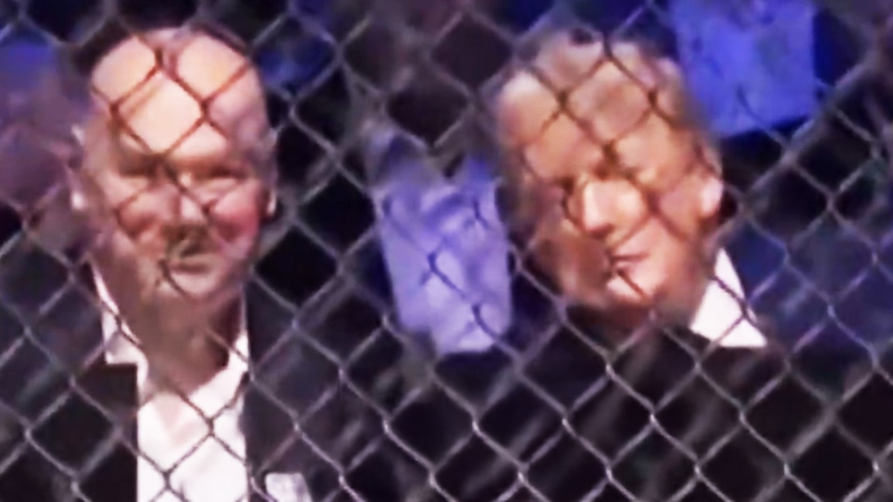 He SLAPPED Trump to wake him up at UFC fight