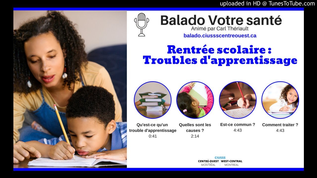 Les troubles d'apprentissage