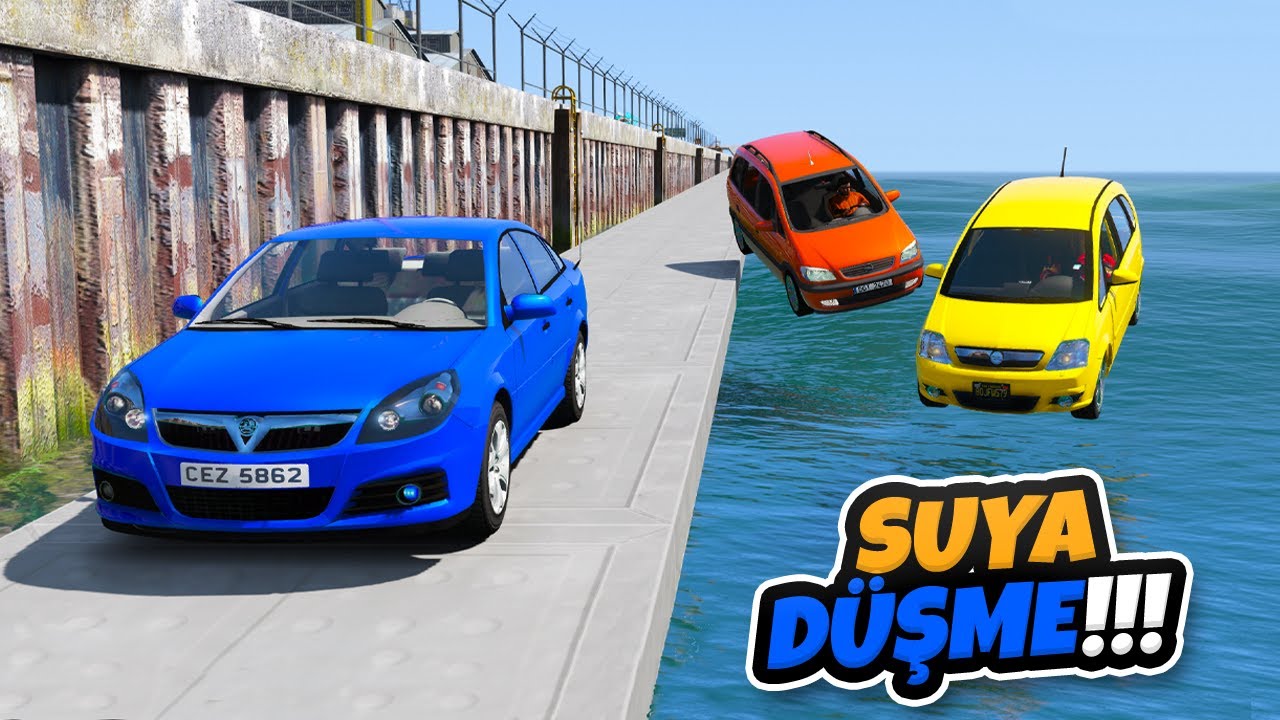 🔔 Opel Ailesi Arabalar Suya Düşme Parkurunda 🔔 GTA 5