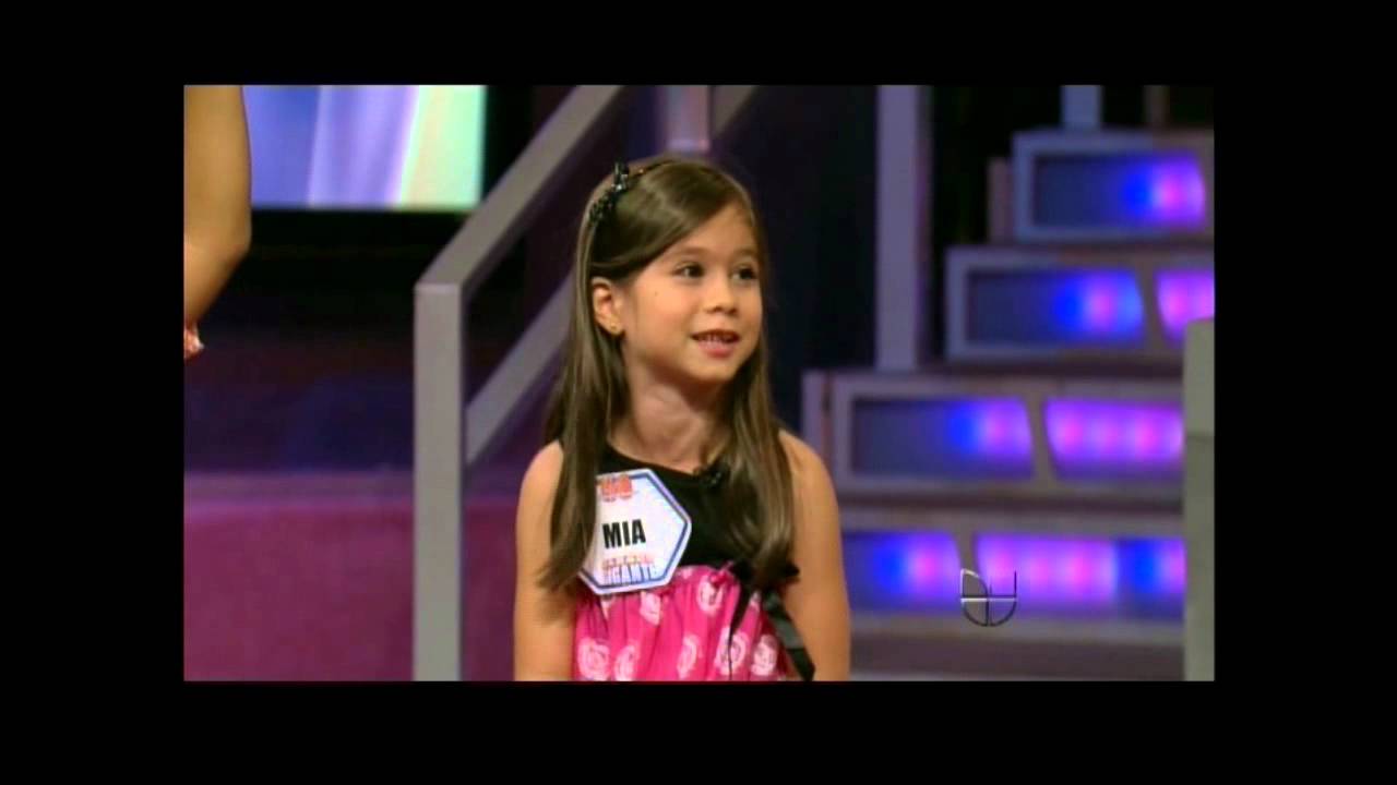 SABADO GIGANTE... Conversacion de los ninos