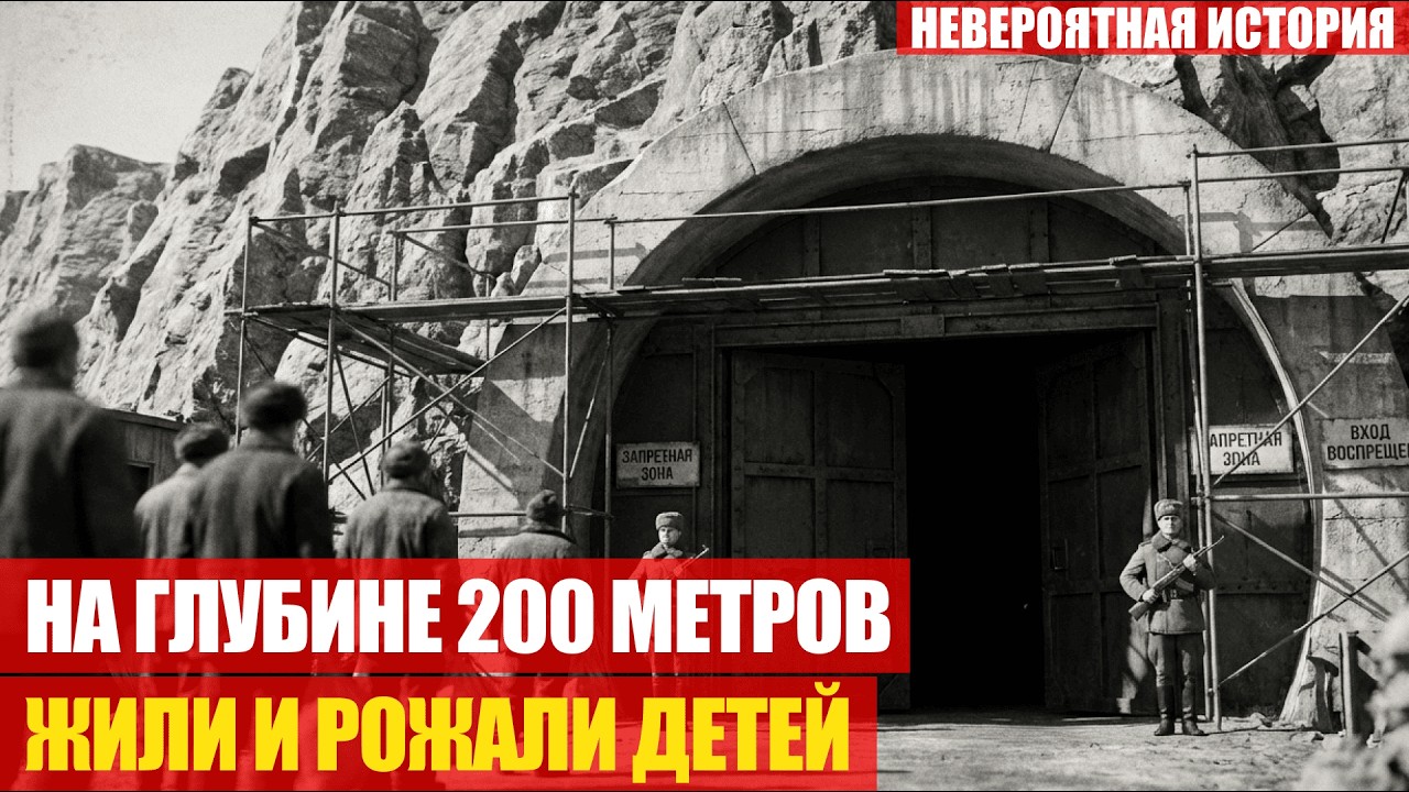 ПОДЗЕМНЫЙ ГОРОД под Челябинском: 50 000 РАБОЧИХ жили БЕЗ СОЛНЦА 40 лет на глубине 200 метров