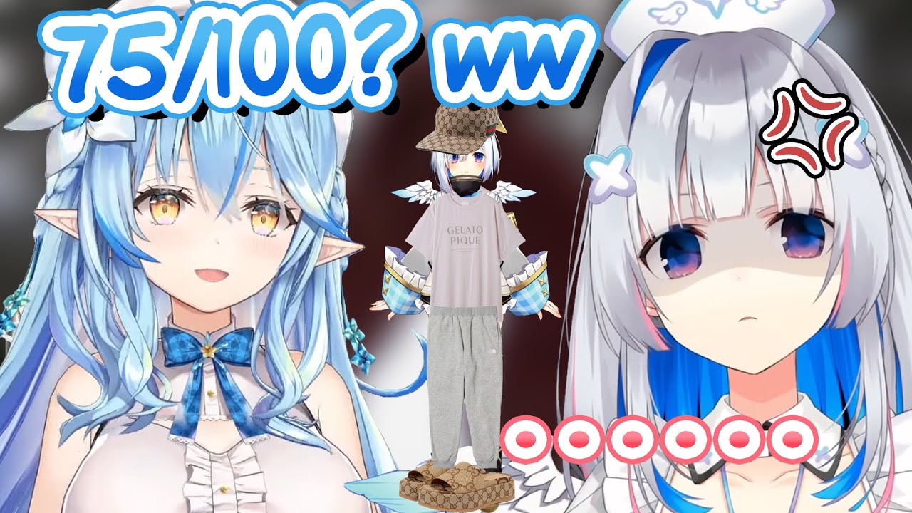 Kanata Wore Gucci Borrowed From Yuujin C To Meet Lamy But...【Hololive】【Eng Sub】