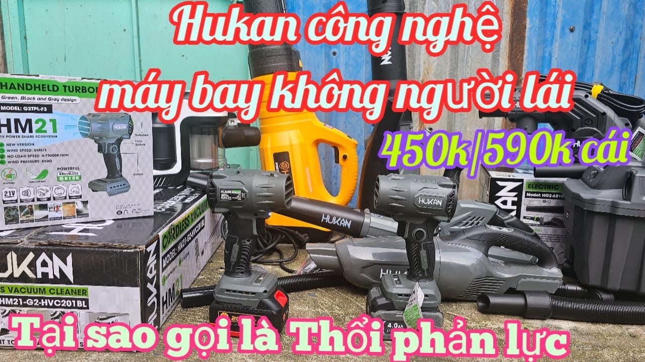 ✈️ Máy thổi phản lực có công nghệ như thế nào mà mạnh như vậy,khuyến mãi kèm pin |  Hồng Nhiên