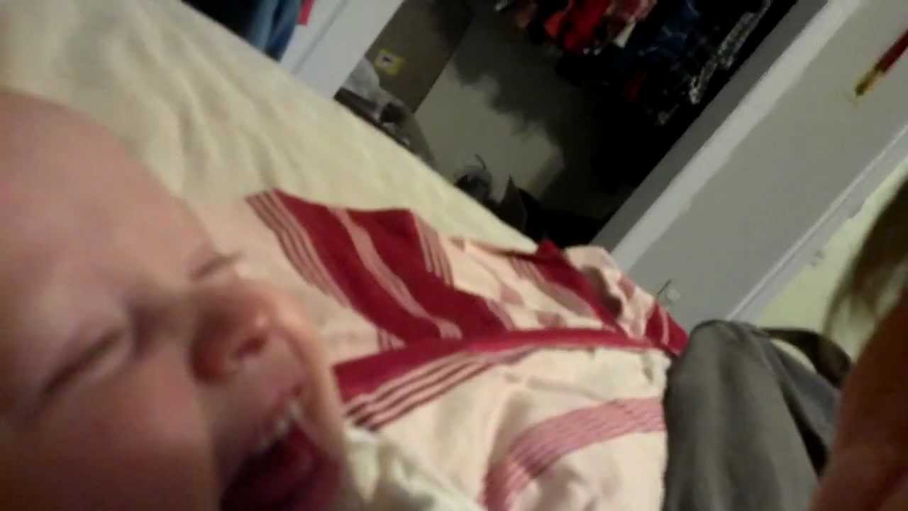 Scarlett is ticklish