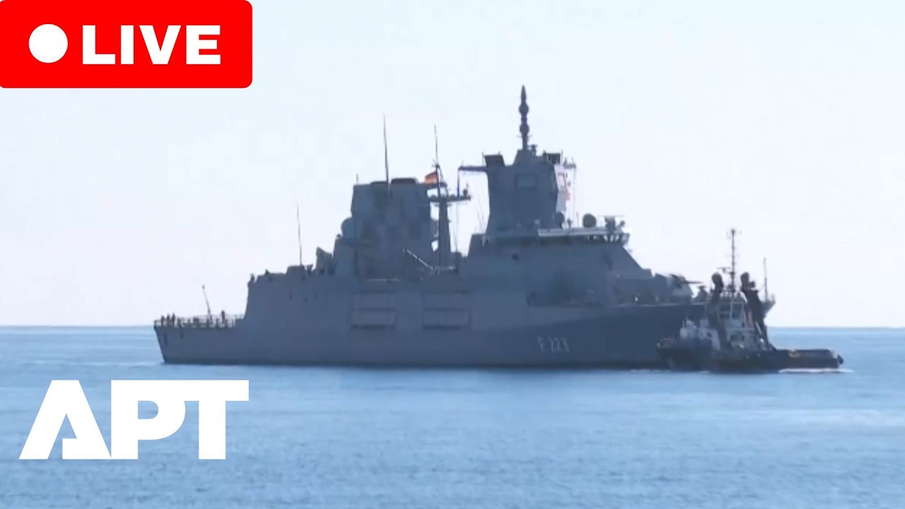 LIVE | View Of Limassol Port As German Navy Ship Expected To Arrive In Cyprus | APT
