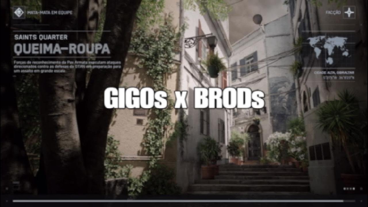 BF - GIGOs x BRODs - JOGO DISPULTADO!