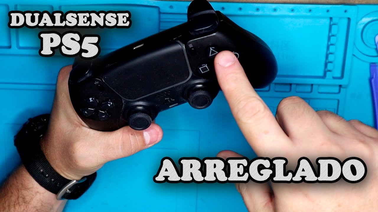 Cómo ARREGLAR mando o control PS5 PLAYSTATION 5 DUALSENSE - botón triángulo no funciona