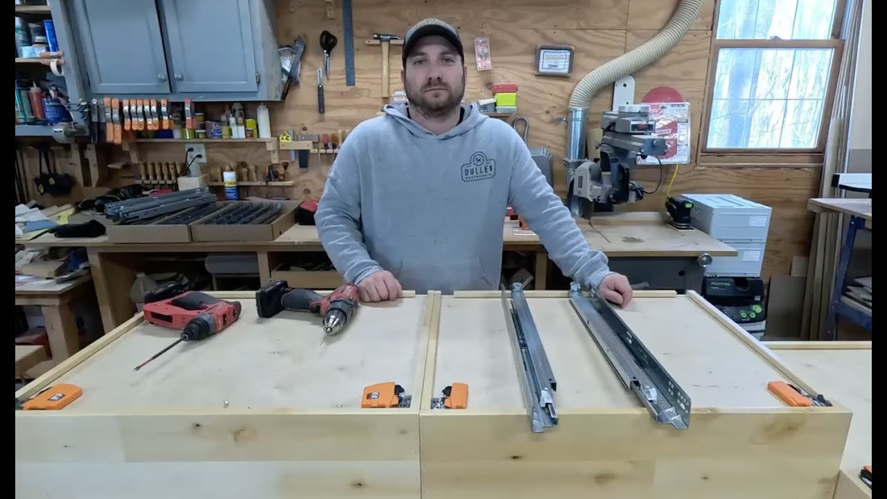Как отрегулировать направляющие ящиков Blum/Richelieu
