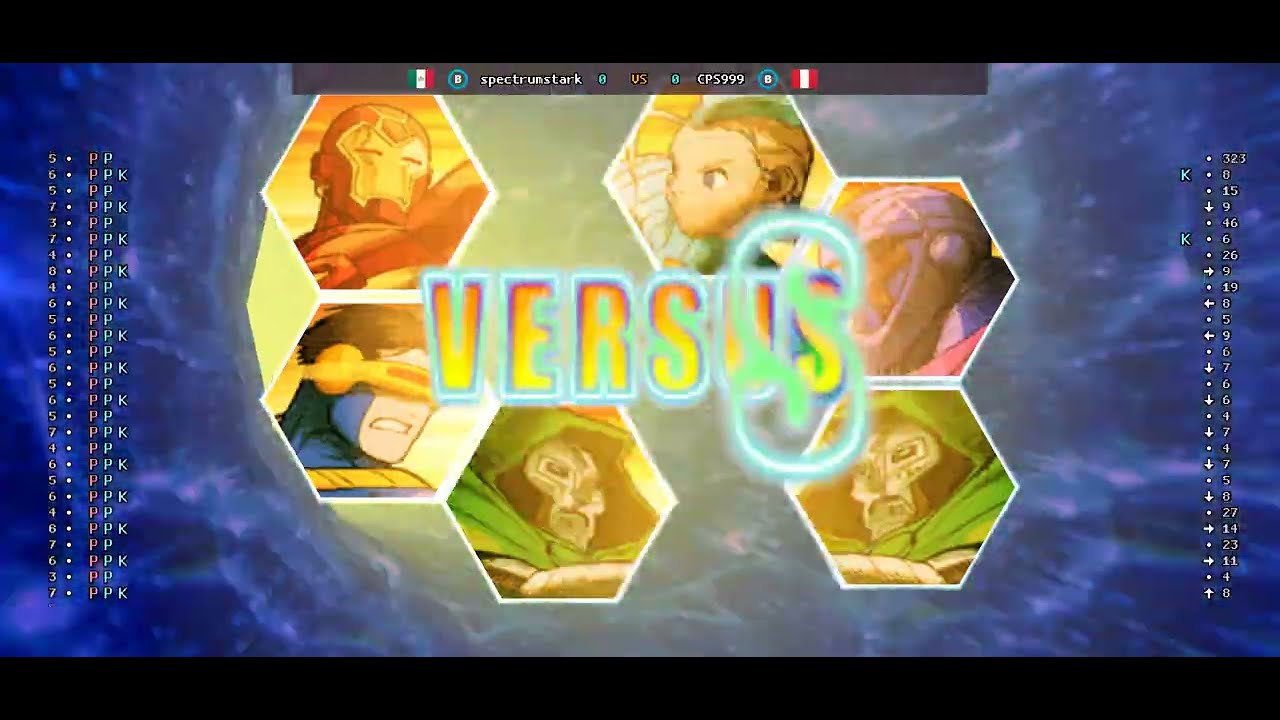 Marvel Vs. Capcom 2 - 🇲🇽 spectrumstark(B) vs 🇵🇪 CPS999(B) | Fightcade (2026-03-06 02:23 UTC)