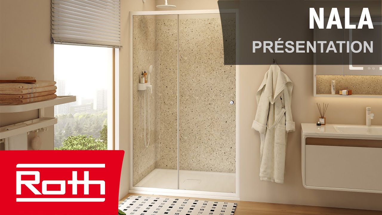 Roth France - NALA - Pr&eacute;sentation - Montage de porte coulissante en niche