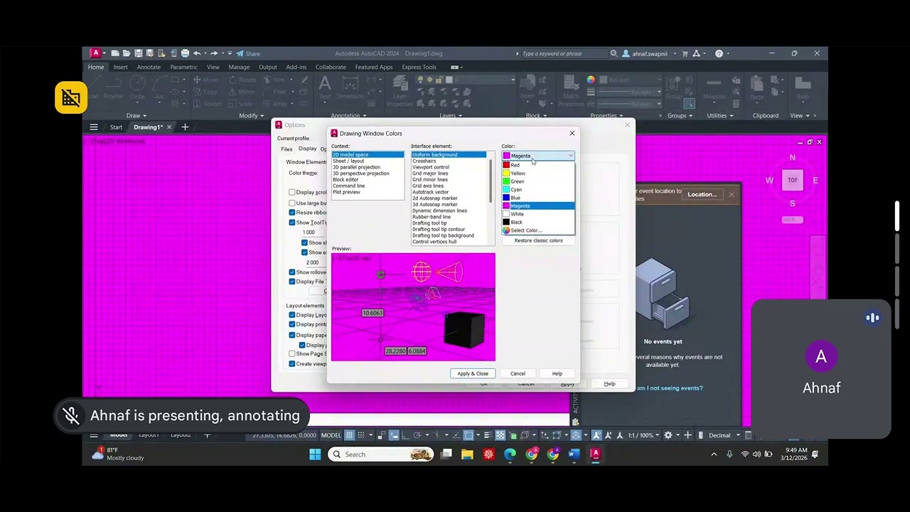 Basics of AUTOCAD
