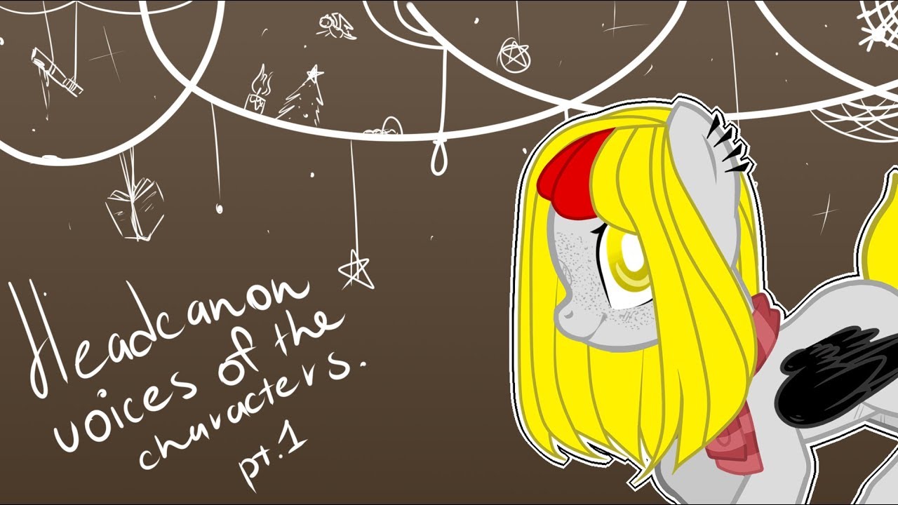Headcanon voices of the characters| Голоса моих персонажей [pt.1]