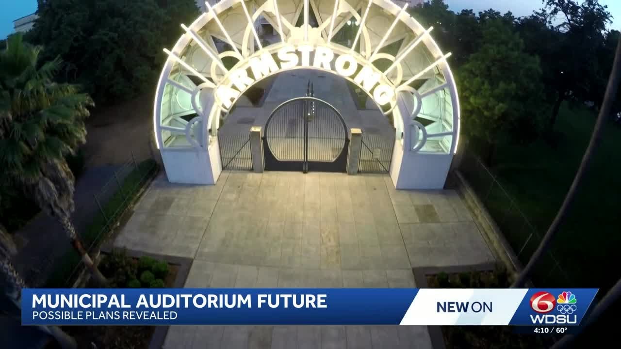 New Orleans leaders propose $750,000 master plan for Municipal Auditorium, Armstrong Park