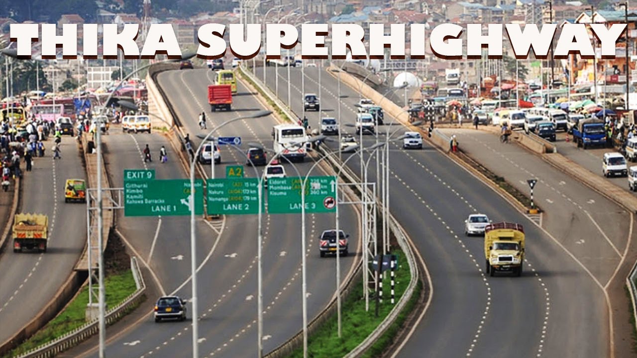 THE BIGGEST ROAD IN EAST AND CENTRAL AFRICA- THIKA SUPER HIGHWAY #Nairobivlogs