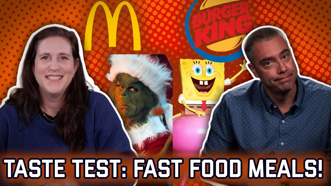 The Drunk Raccoon, Ludacrisps, and Tasting Meals from Burger King and McDonald's