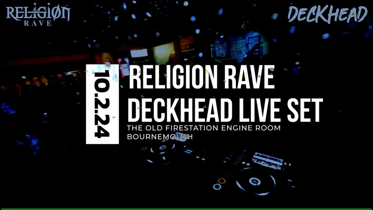 DECKHEAD HARDSTYLES MIX AT RELIGION RAVE 2024 @ THE OLD FIRESTATION BOURNEMOUTH