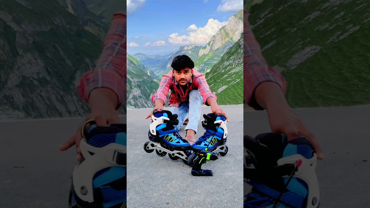 remote control Skates Roller unboxing 🔥&testing #shorts