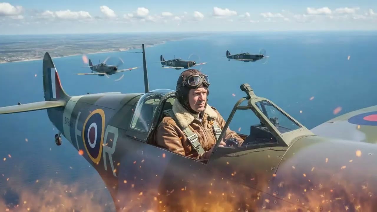 RAF zabronił Urbanowiczowi strzelać z 30 m — zestrzelił 9 Me-109 pomimo śmiertelnego ryzyka tego